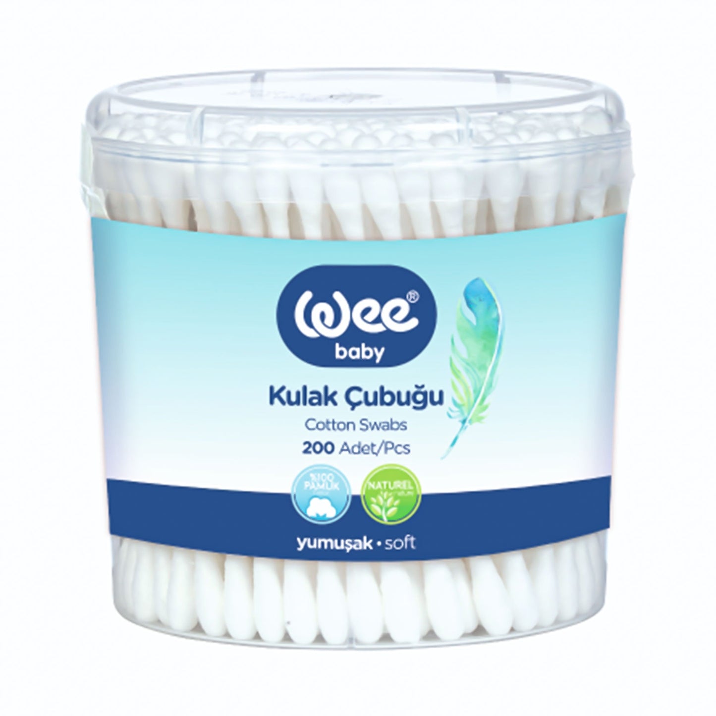 Wee Baby Cotton Buds Soft - 200 PCS
