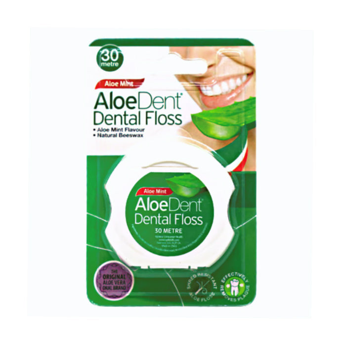 ألودنت خيط أسنان بالألوفيرا والنعناع - 30متر