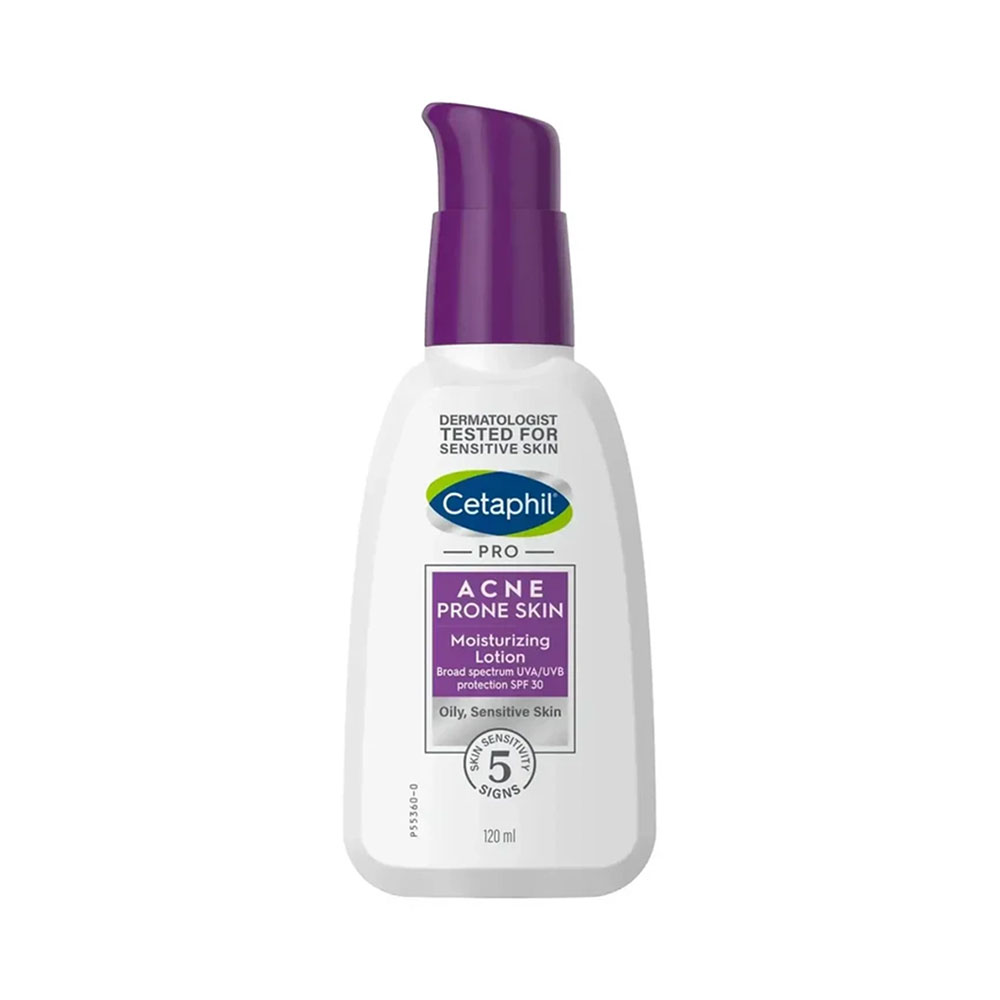 سيتافيل برو لوشن مرطب للبشرة الحساسة والمعرضة لحب الشباب بعامل حماية من الشمس (SPF 30) – 120 مل
