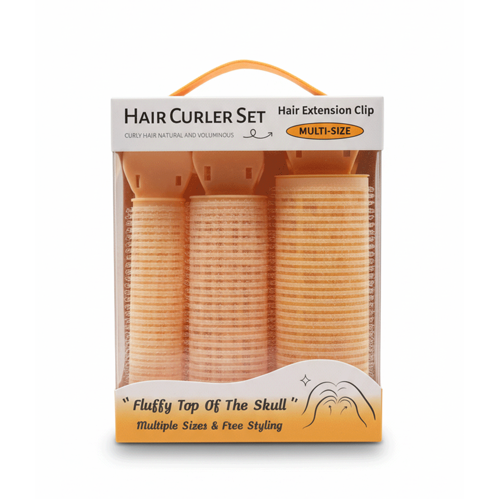 ماليان طقم مشابك تجعيد جذور الشعر متعددة المقاسات – 3 قطع