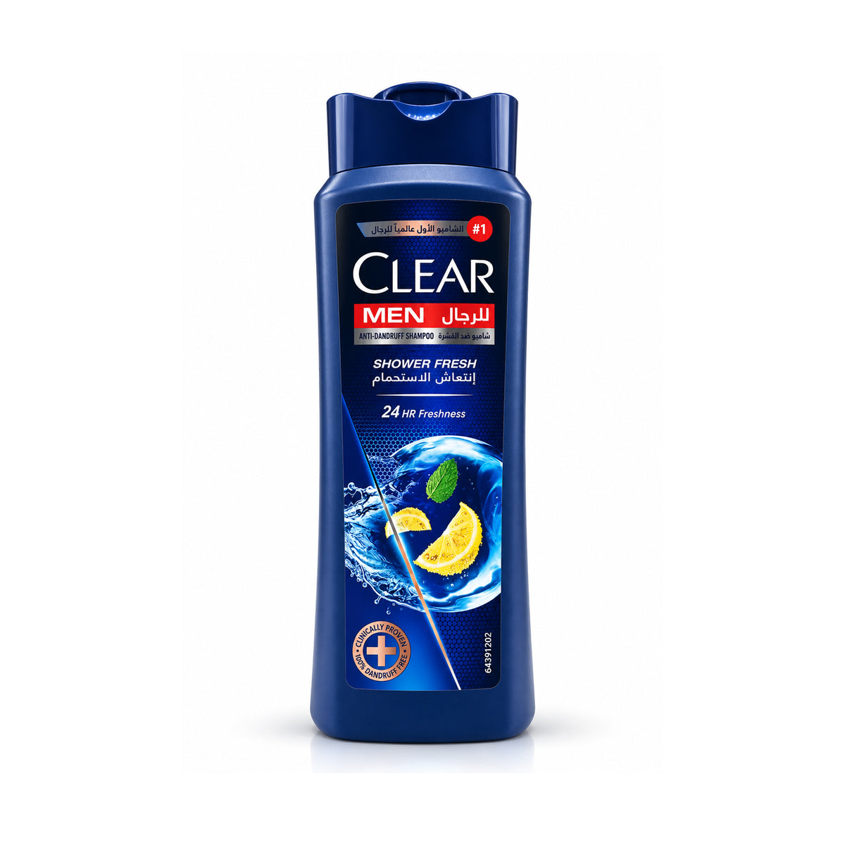 CLEAR Men Shower Fresh Anti-Dandruff Shampoo – 190ml