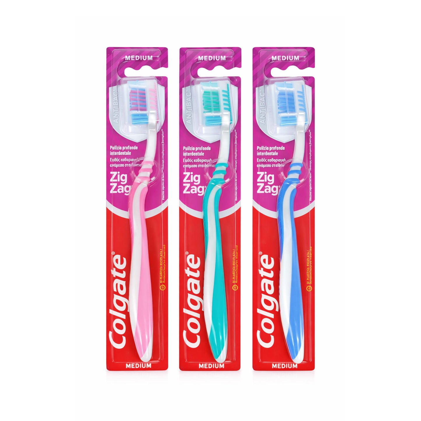 Colgate ZigZag Medium Toothbrush