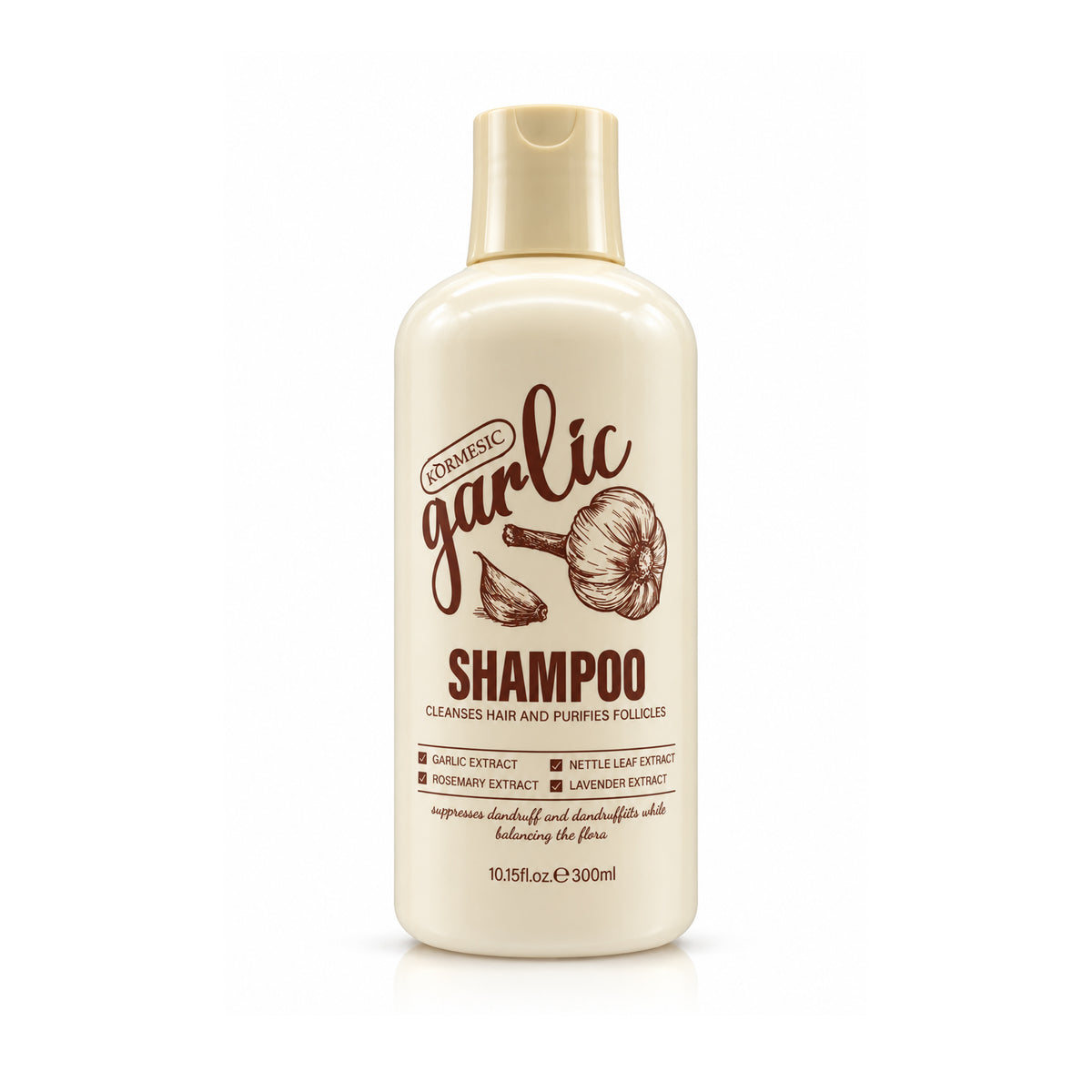 KORMESIC Garlic Shampoo – 300 ml