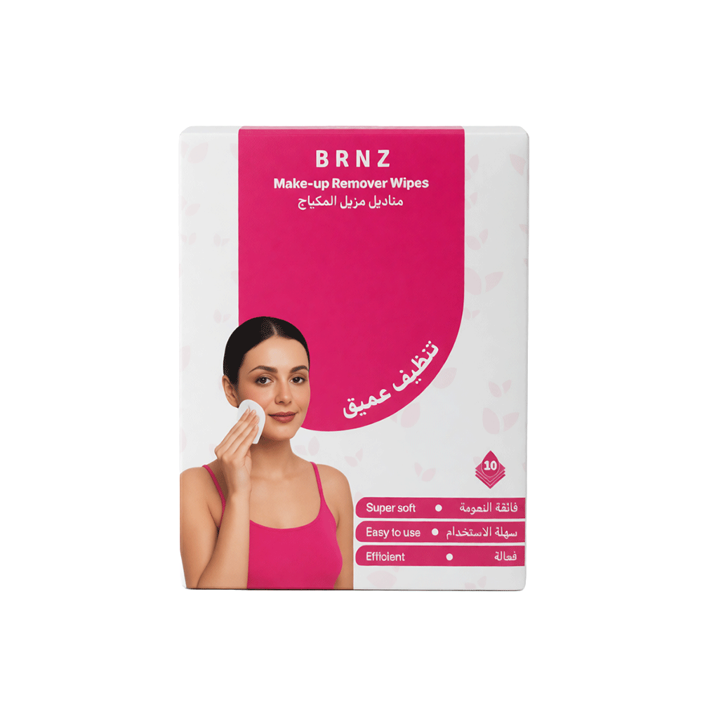 BRNZ Makeup Remover Wipes