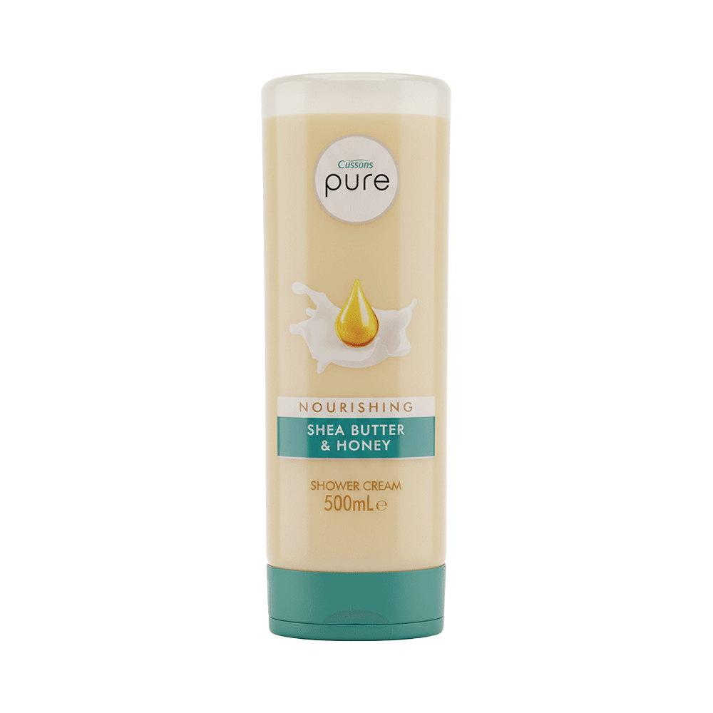 Cussons Pure nourishing shea butter and honey shower cream