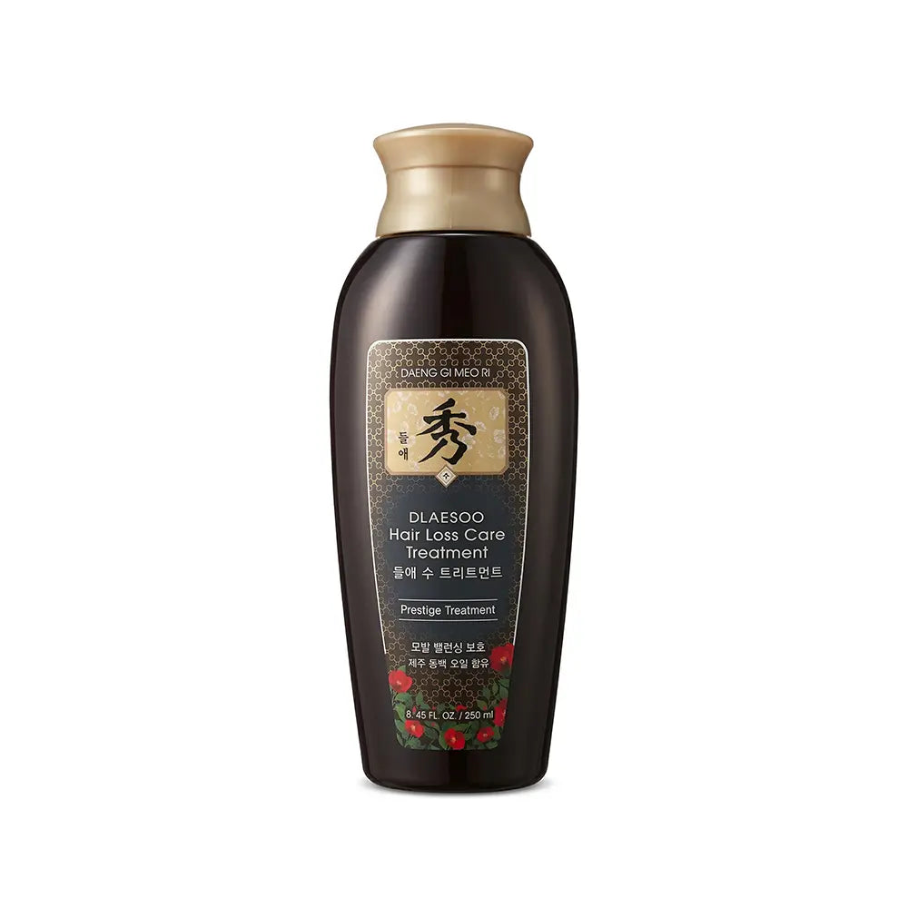Korean hair treatment bottle