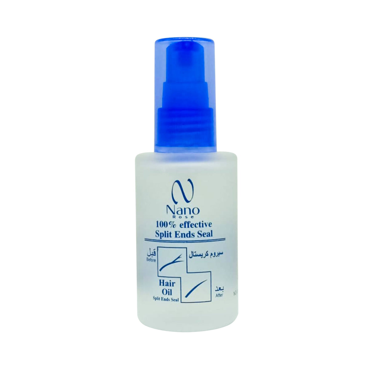 Nano Rose New Look Crystal Serum to reduce hair split ends - 50 ml