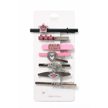 Decorative Crystal Hair Clips