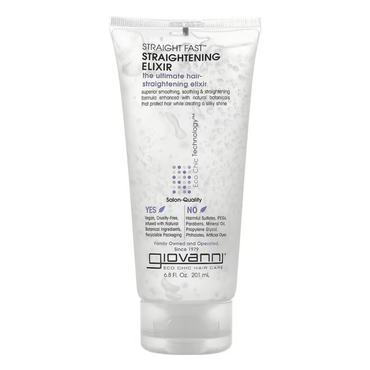 Giovanni Elixir Hair Straightening Gel Enriched with Natural Plants - 200ml
