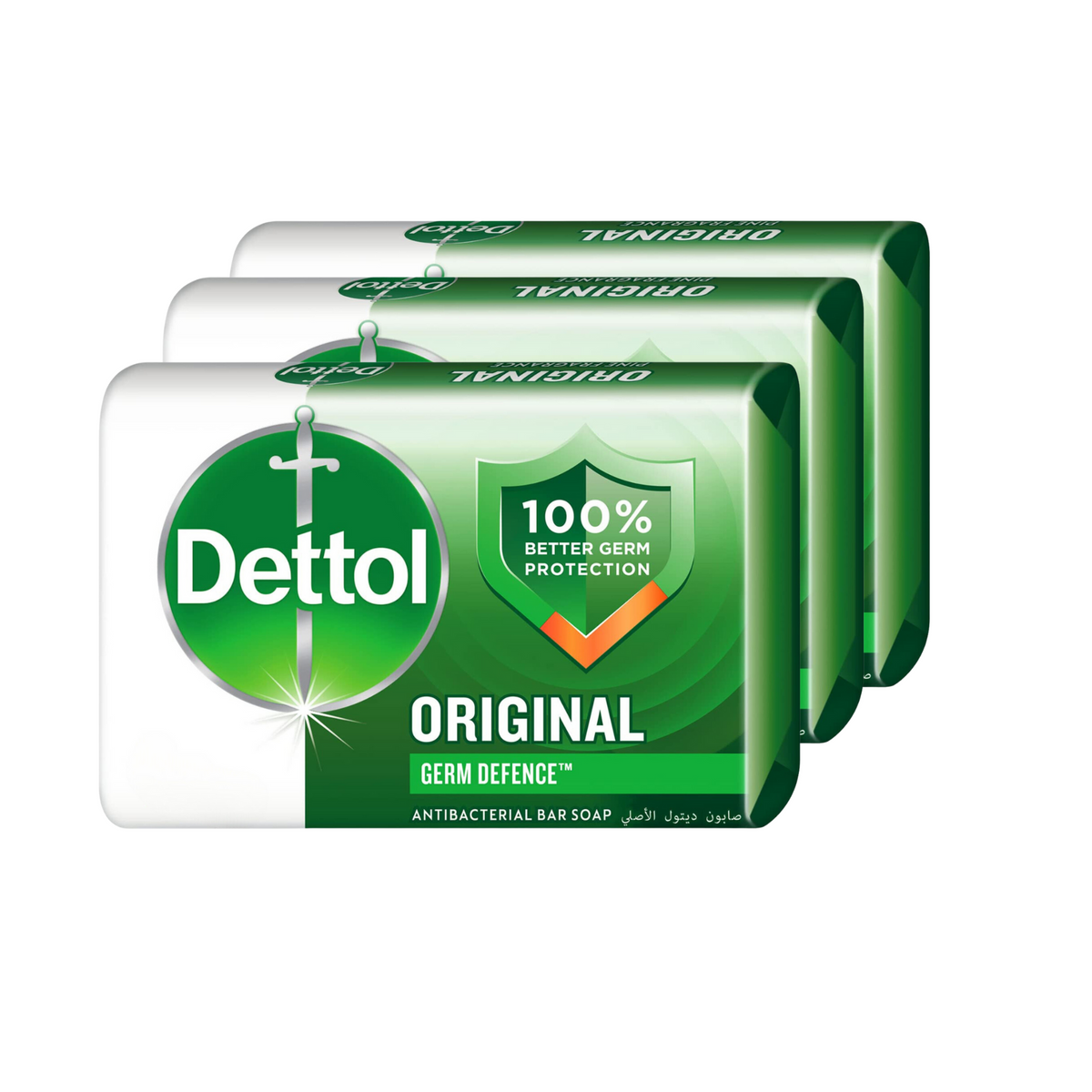 صابون ديتول الأصلي - 3 قطع  x (70 جرام)