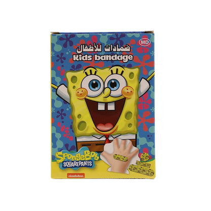 فاب لاب-ضمادات الأطفال سبونج بوب – 20حبة
