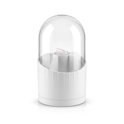 1-piece-plastic-cylindrical-makeup-organizer-with-a-transparent-lid