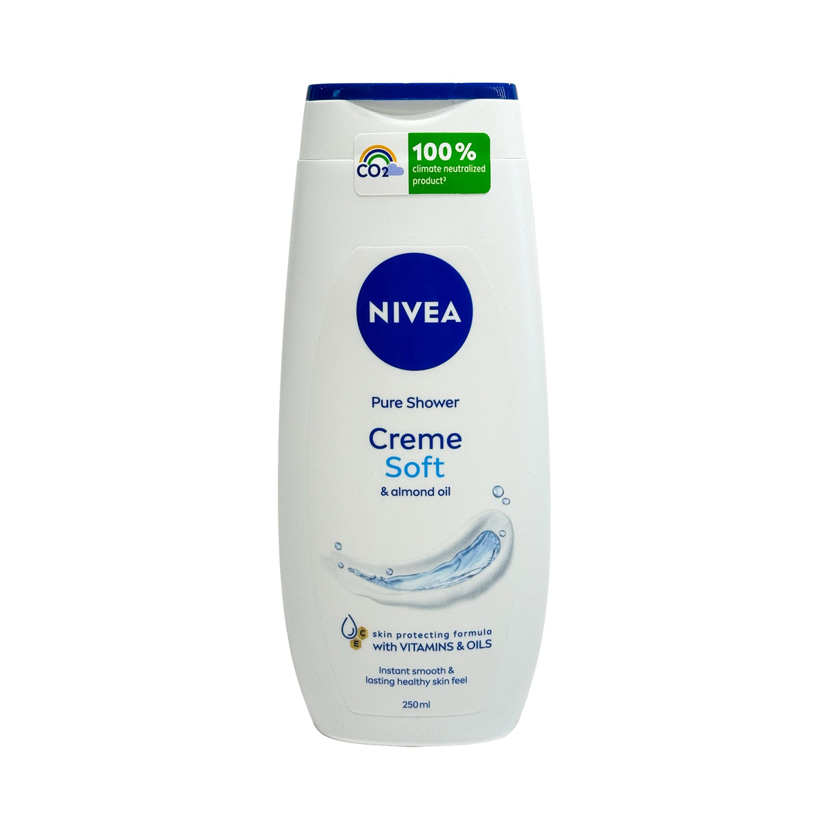 Nivea Moisturizing Shower Cream with Almond Oil and Vitamins - 250 ml