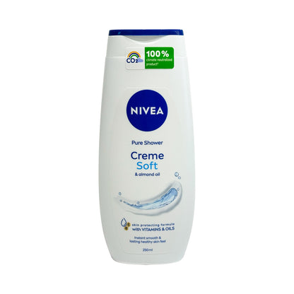 Nivea Moisturizing Shower Cream with Almond Oil and Vitamins - 250 ml