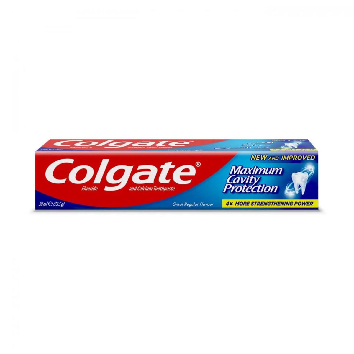 COLGATE FLUORIDE AND CALCIUM TOOTHPASTE - 50ml
