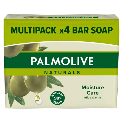 Palmolive Naturals Olive Oil and Milk Bar Soap - 90 x 4 grams