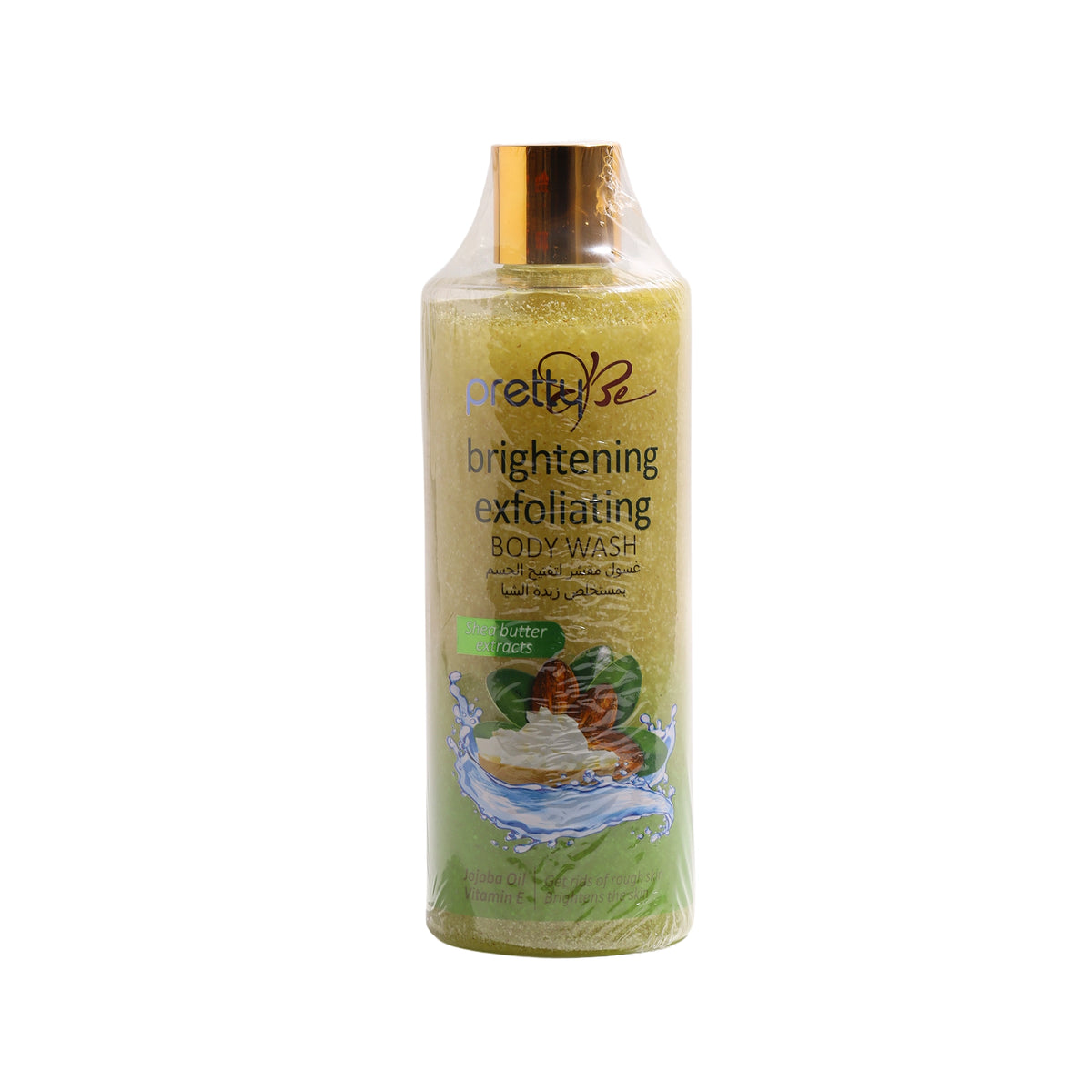 بريتي بي غسول لتفتيح و تقشير الجسم - 500 مل - SHEA BUTTER