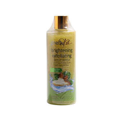 بريتي بي غسول لتفتيح و تقشير الجسم - 500 مل - SHEA BUTTER