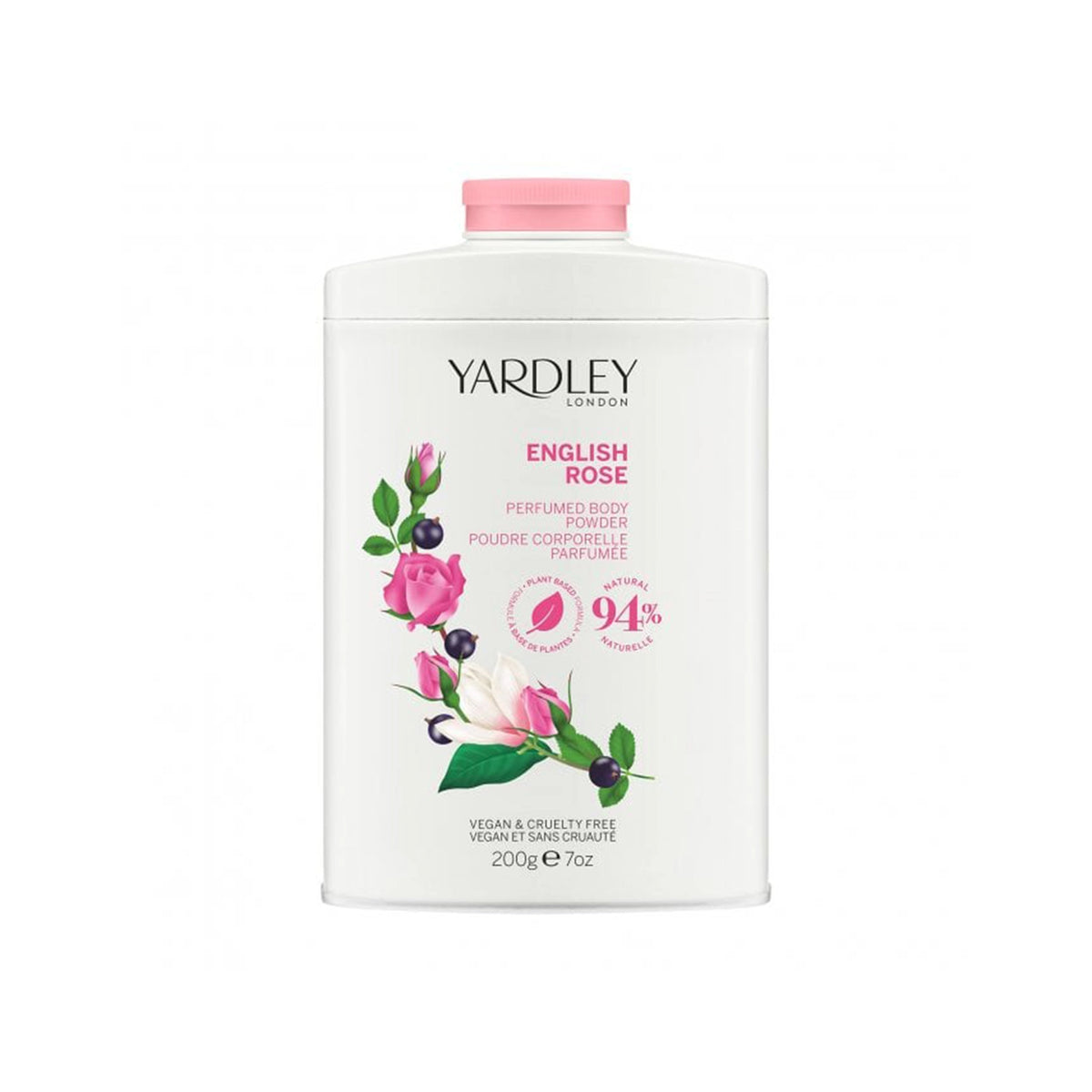 ياردلي لندن بودرة معطرة للجسم  – 200 جرام - ENGLISH ROSE