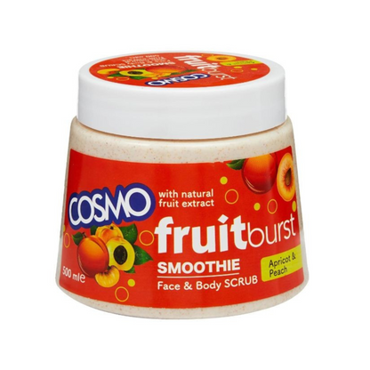 Cosmo face and body scrub with apricot and peach - 500 ml