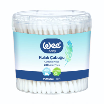 Wee Baby Cotton Buds Soft - 200 PCS