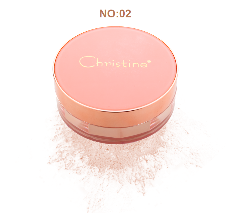 كرستين لوس بودرة منثورة لتثبيت المكياج (CH-L2506) - 15 جرام - NO:02