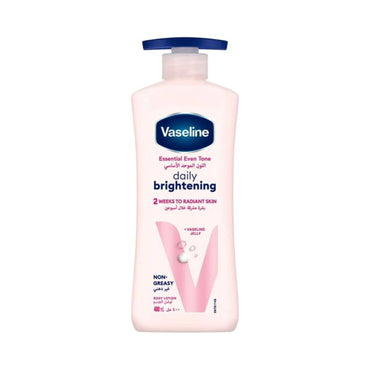 Vaseline Brightening Lotion to even out the base tone for radiant and fresh skin in 2 weeks - 400 ml