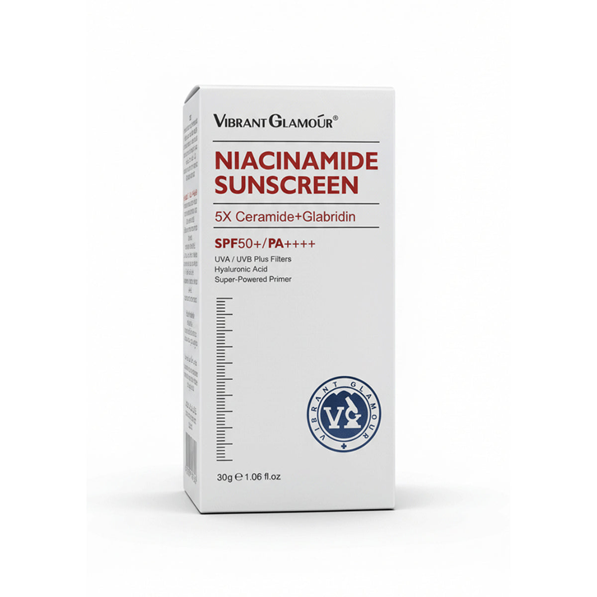 فايبرانت غلامور SPF50+ PA++++ واقي شمس نياسيناميد – 30 جرام
