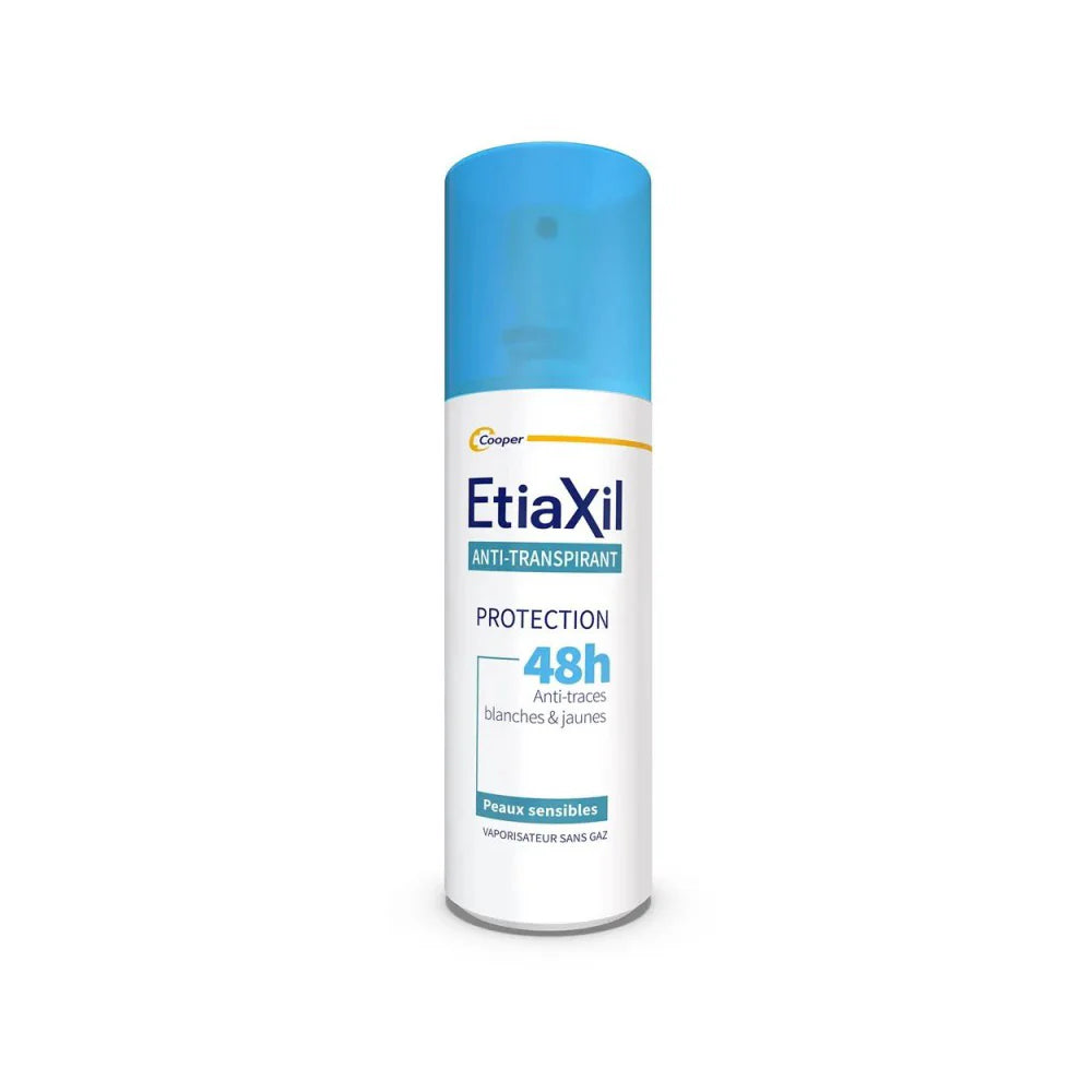 EtiaXil Anti-Transpirant Spray 48h for Sensitive Skin - 100ml