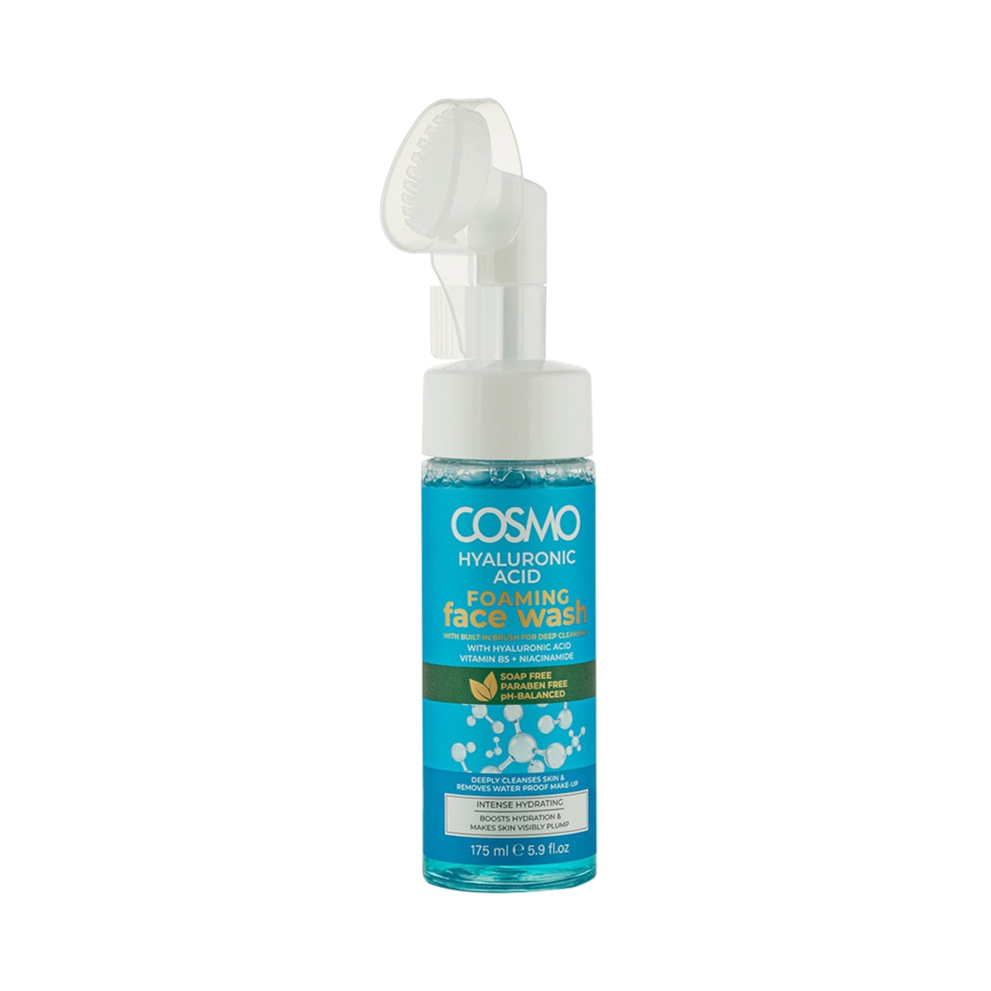 COSMO HYALURONIC ACID FOAMING FACE WASH - 175ml