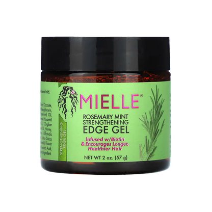 Mielle Rosemary Mint Strengthening Edge Gel Biotin and Essential