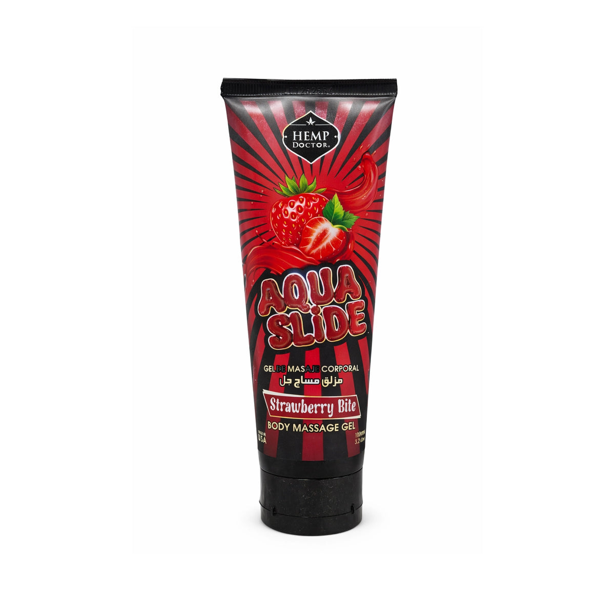 هيمب دكتور جل مساج مزلق - 100 مل - STRAWBERRY BITE