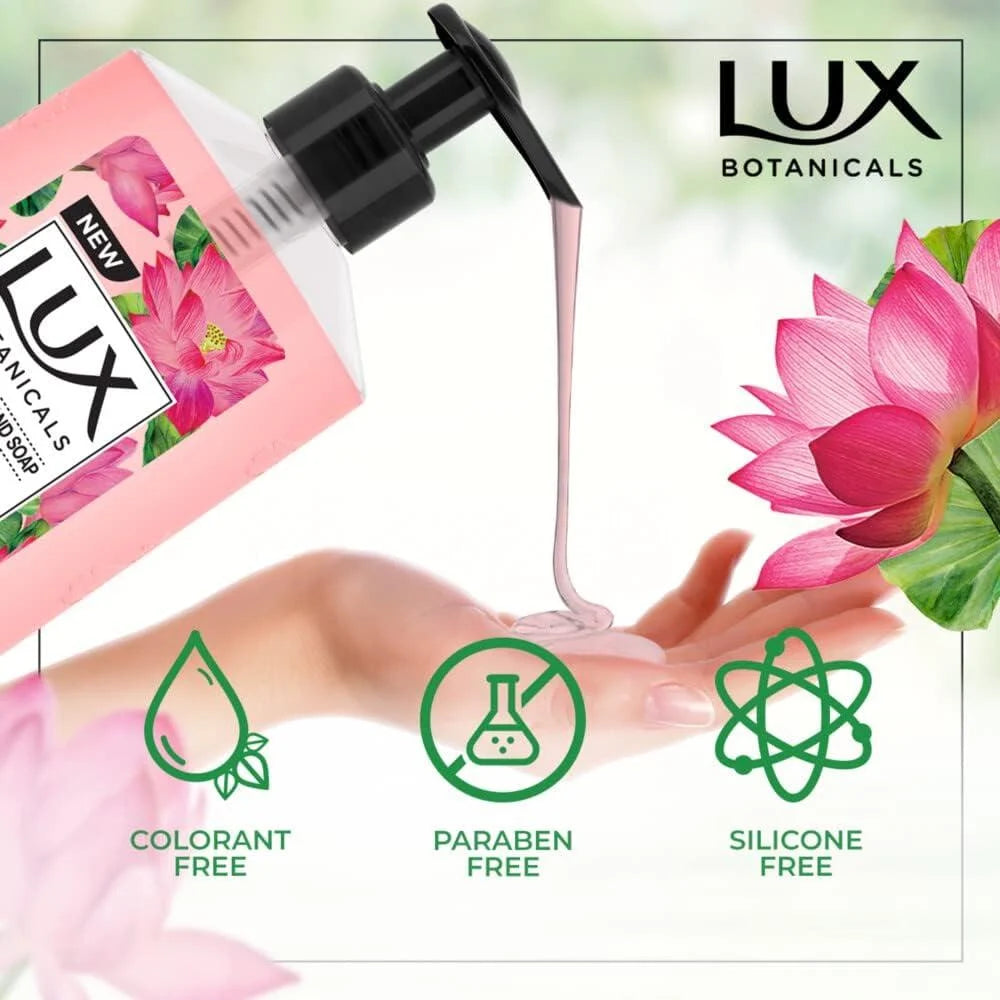 لوكس صابون سائل معطر لليدين بزهرة اللوتس والعسل – 500 مل
