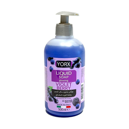 يوركس صابون سائل لليدين برائحة التوت البنفسجي - 500 مل