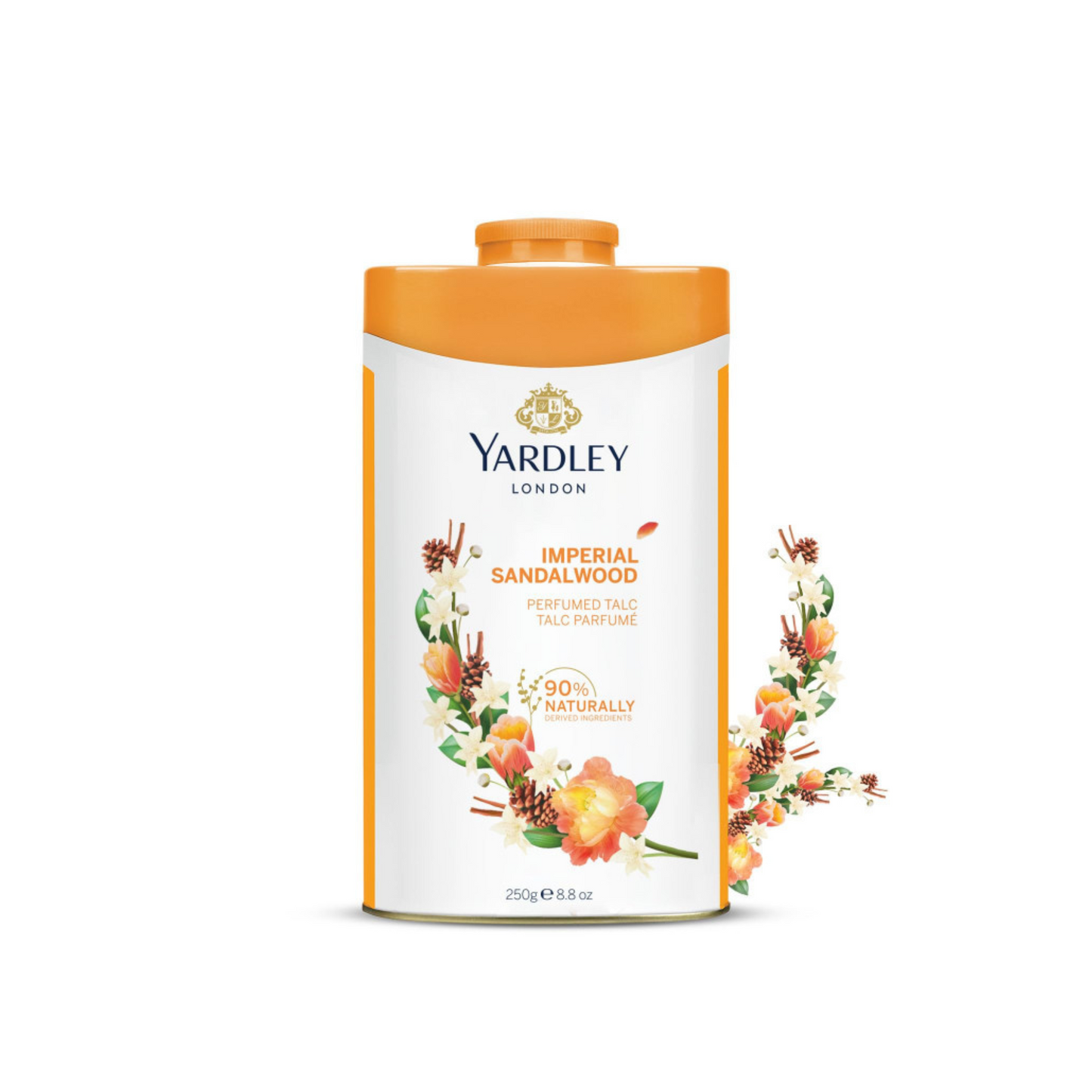 Yardley London Sandalwood Talc Body Powder - 250 grams