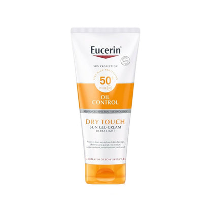 يوسيرين كريم جل دراي تاتش للجسم +SPF50 شفاف 200مل
