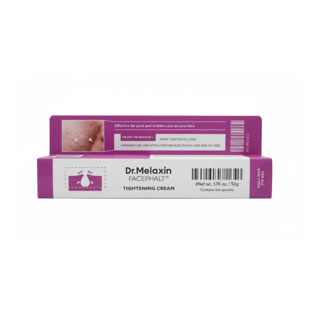 Dr. Melaxin Face Tightening & Pore Care Cream to Improve the Appearance of Wrinkles For All Skin Types – 50g
