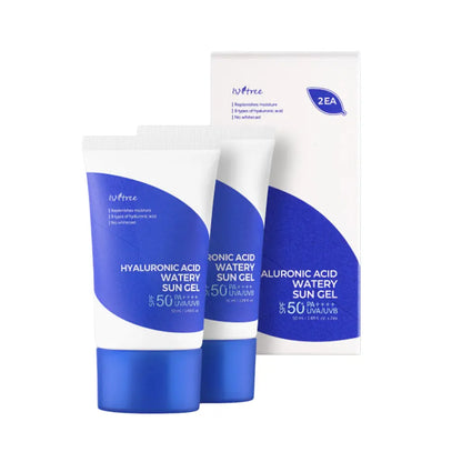 ايسنتري جل واقي شمس مائي بحمض الهيالورونيك +PA++++ SPF50 - (عبوتان × 50 مل)