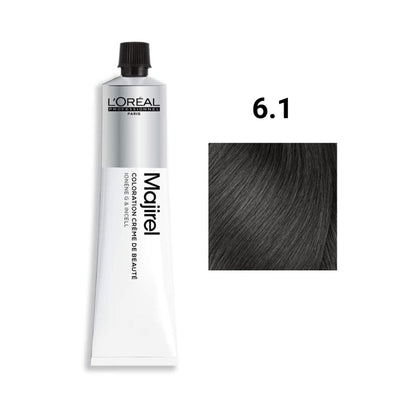 لوريال باريس ماجيريل صبغة شعر دائمة أشقر رمادي غامق درجة 6.1 - 50مل