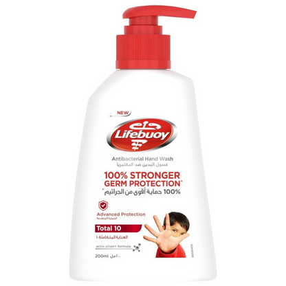 Lifebuoy Total Ten Anti-Bacterial Hand Wash Advanced Protection - 200 ml