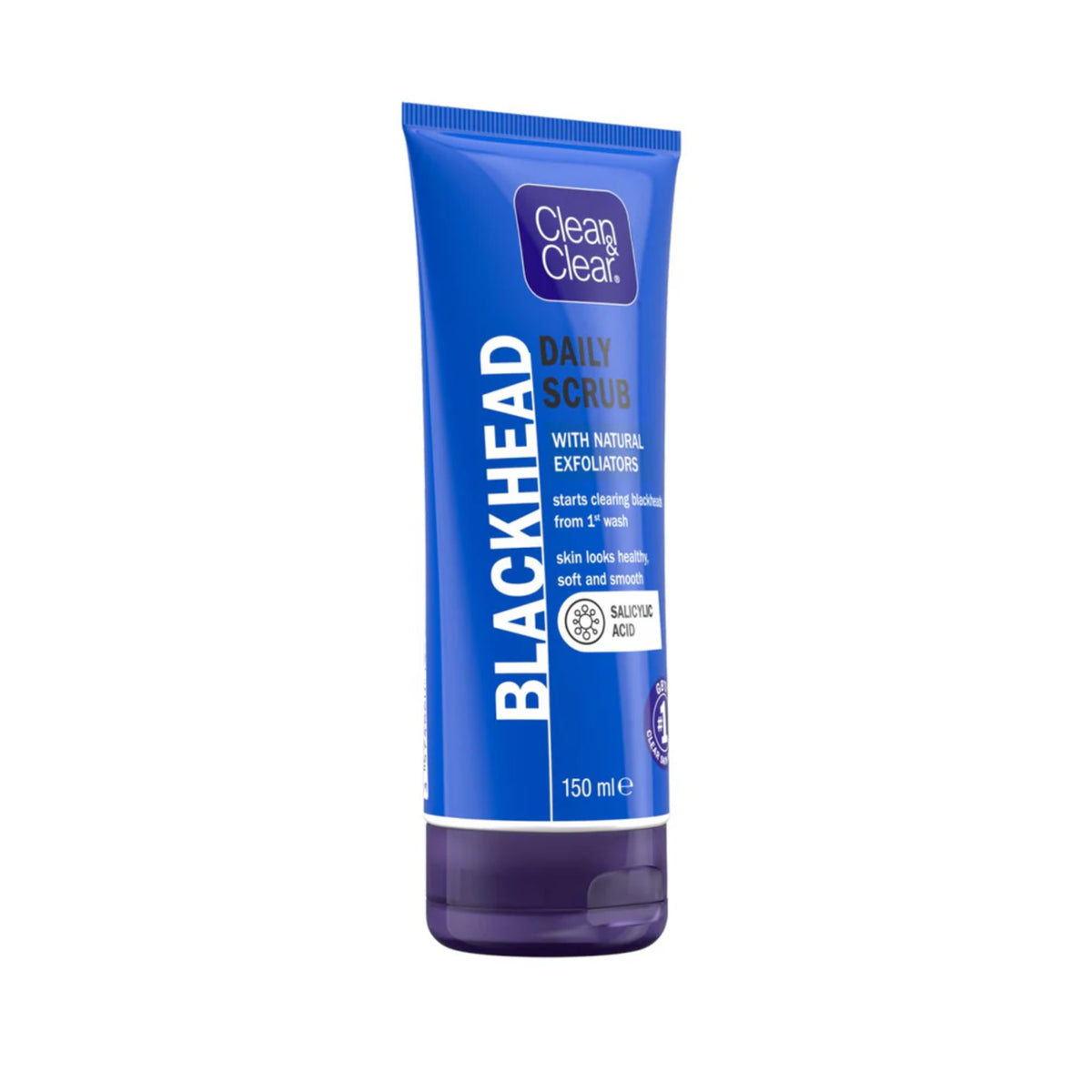 كلين آند كلير مقشر يومي للرؤوس السوداء - 150 مل