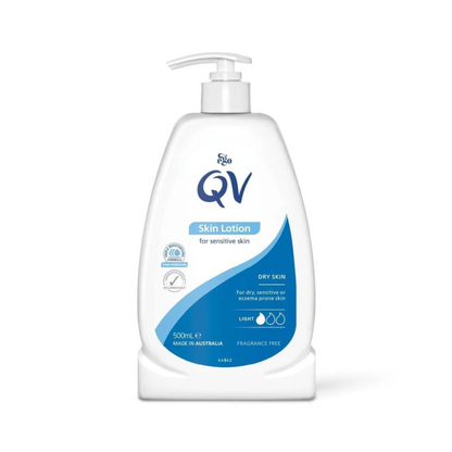 QV skin moisturizing lotion, 500 grams