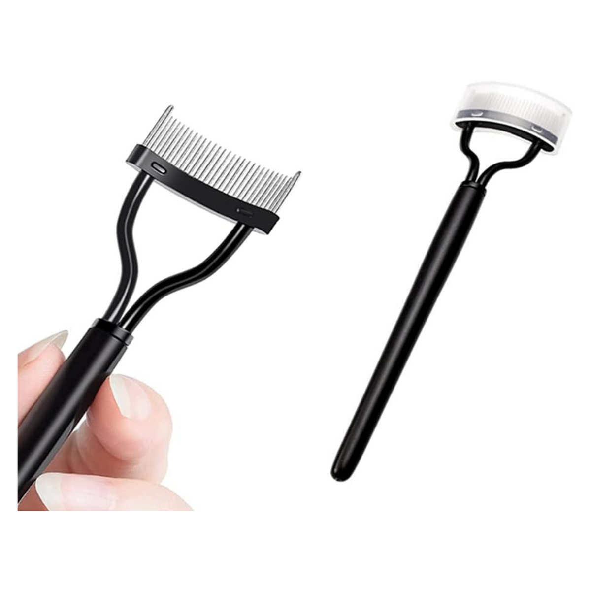 مشط ذو أسنان معدنية وفاصل للرموش N120
