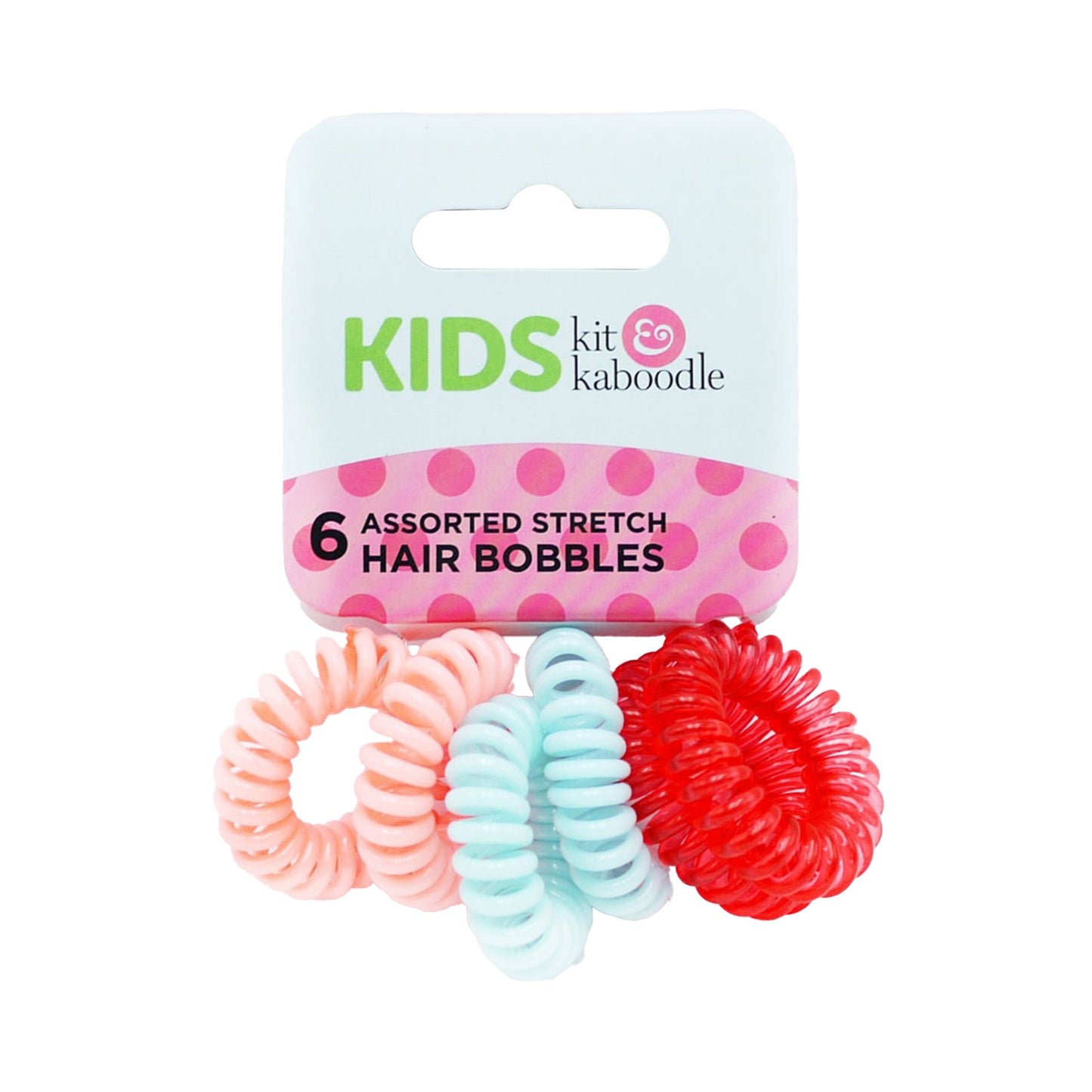 Kit & Caboodle Assorted Stretchable Hair Balls - 6 Pieces