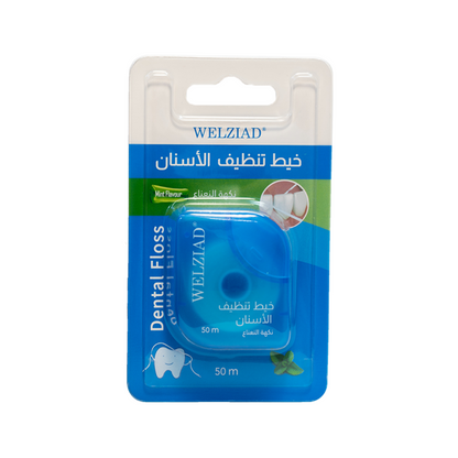 ويلزياد خيط اسنان بنكهة النعناع - 50متر
