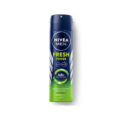 Nivea Fresh Power Quick Dry Spray Deodorant - 150 ml