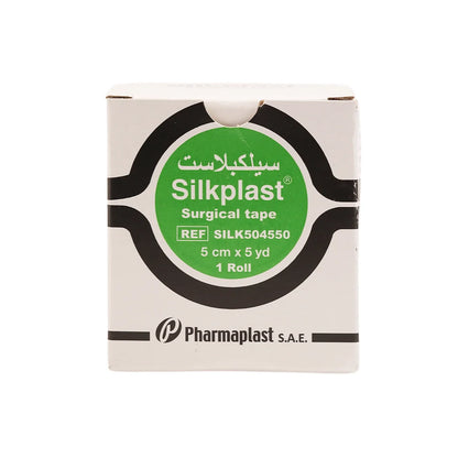 سيلكبلاست شريط لاصق جراحي-5سم × 5 يارد -1 رول