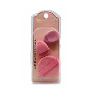 Kaisheng Youpin Round and Oval Makeup Puff for Product Application – 3 Pieces