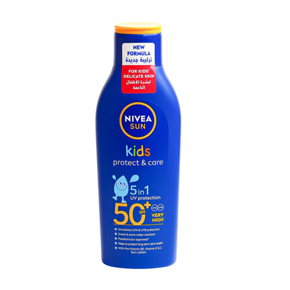 نيفيا لوشن واقي الشمس 5 في 1 للأطفال SPF50+ حماية ورعاية - 200مل