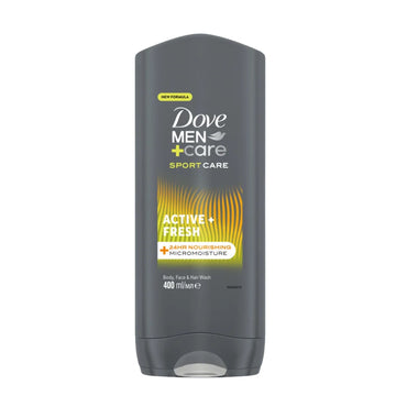 Dove Men+Care Sport Care Active+Fresh 3in1 Hair, Body and Face Wash - 400ml